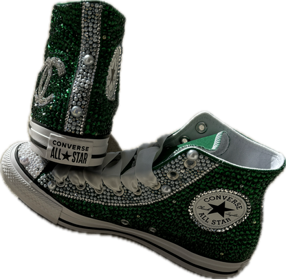 High Top Bling Converse